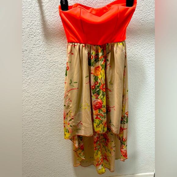 Windsor floral strapless dress Dress Size - Small - Picture 1 of 4